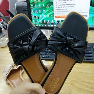 Dép lê nơ  D10 đơn giản thanh lịch
