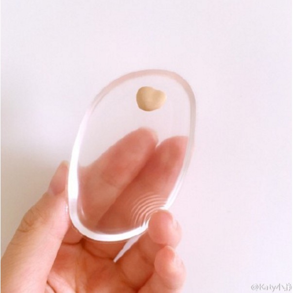 (New) Mút Tán Kem Nền Và Phấn Nước Cushion Chất liệu Silicon Trong Suốt