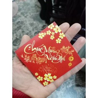 100 tem chúc mừng năm mới size 8*8cm