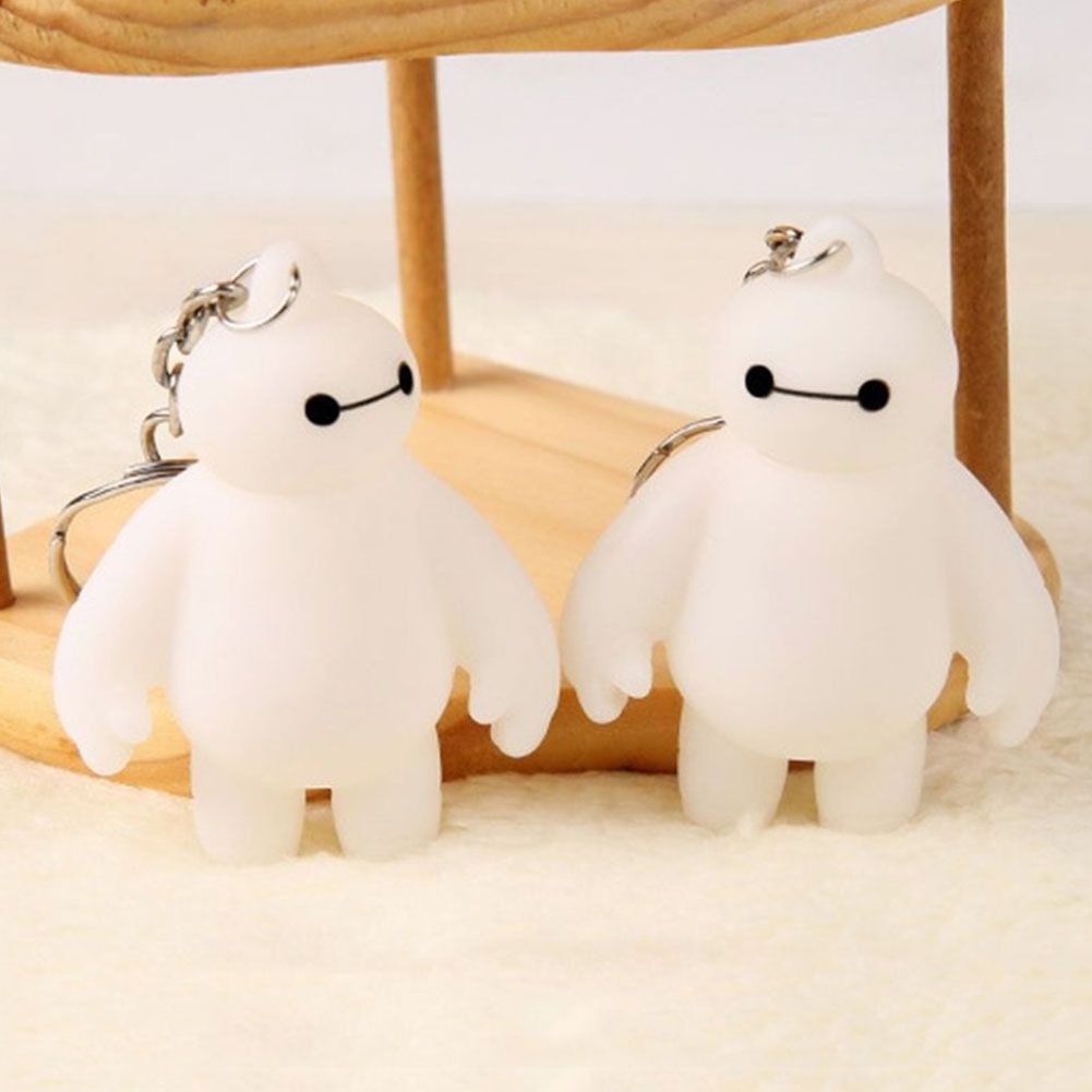 Móc khóa hình Baymax hoạt hình dễ thương xinh xắn