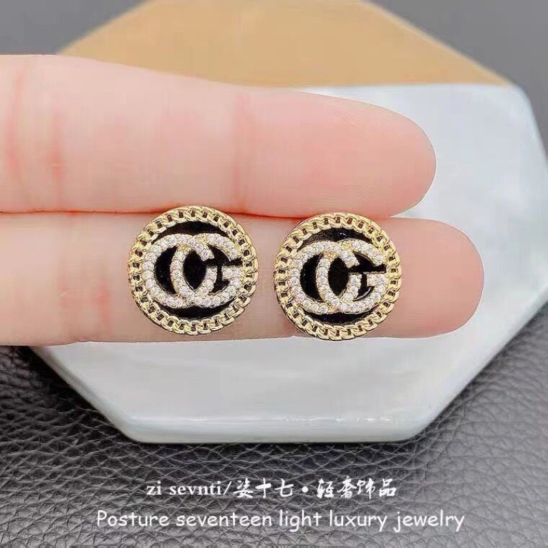 Bông tai bạc 925 thương hiệu