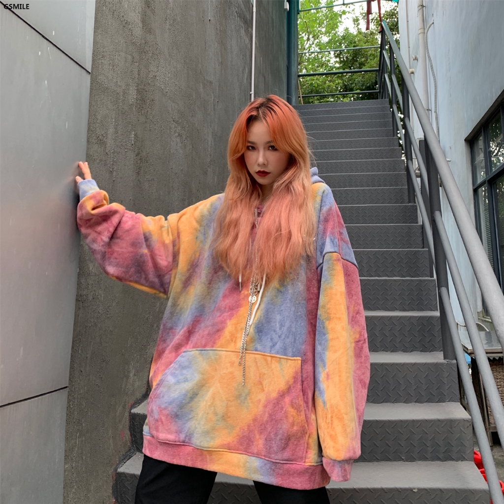 Áo khoác hoodie in chữ phong cách Hàn Quốc dành cho nữ