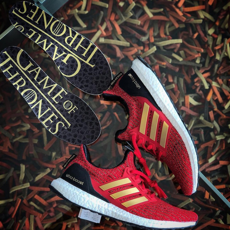 Giày Thể Thao Adidas Ultra Boost x GOT Games of Thrones Thoáng Khí 3 Màu Lựa Chọn