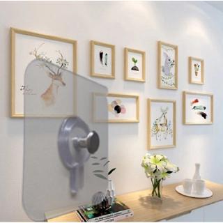 Set of 12 picture frames for multi-function wall stickers handy