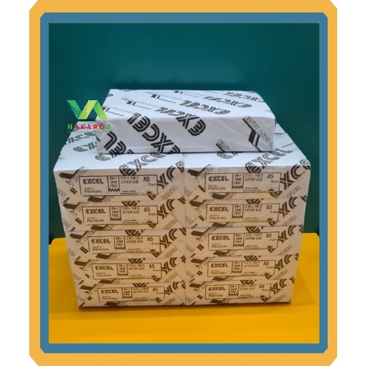 [ LOẠI TỐT ] Giấy in đơn hàng A6 Excel, giấy in photocopy  Excel. 1 Ram