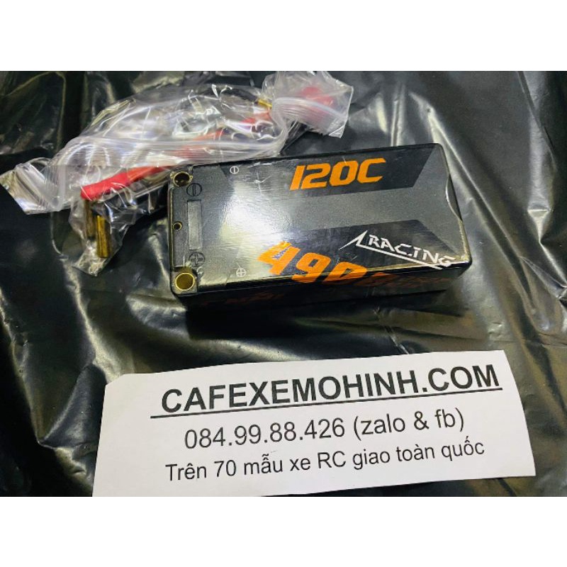 Pin CNHL 2S 4900mAh 120c 7.4v shortcase cho xe điều khiển RC