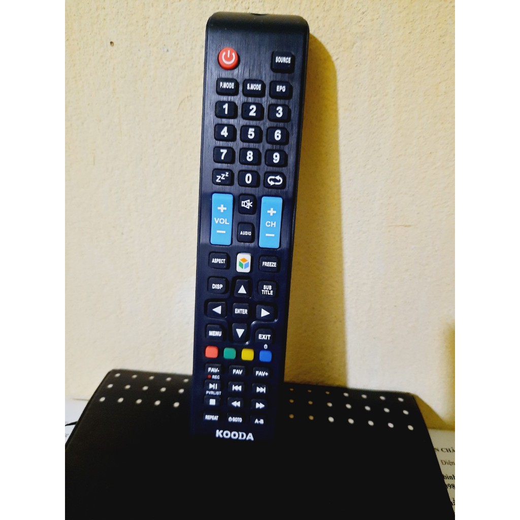 Remote Điều khiển tivi Kooda các dòng LED/LCD/Smart TV- Hàng chính hãng theo TV mới 100% Tặng kèm Pin