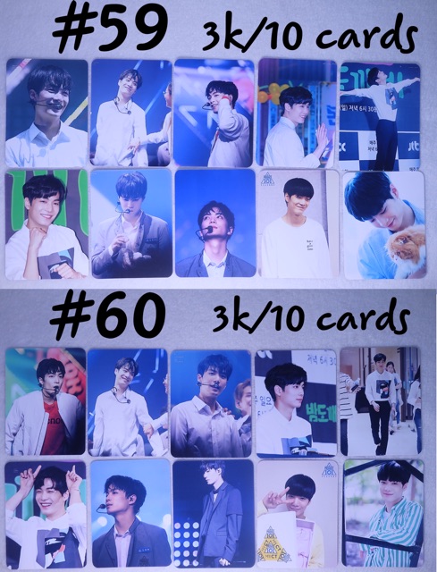 (Có sẵn) Sale set card Jonghyun / Minki / Baekho