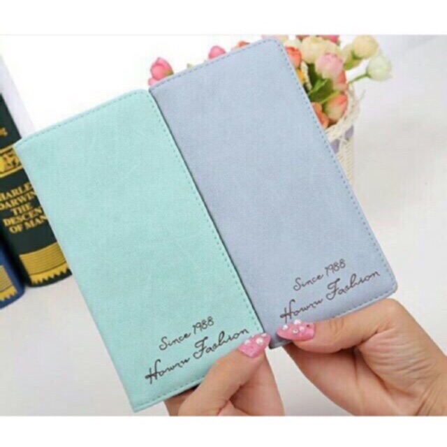 Ví Bóp Nữ Since 1988 Dáng Dài Nhiều Ngăn Màu Sắc Đa Dạng Bắt Mắt Tông Màu Pastel Nhẹ Nhàng Hàng Quảng Châu Mơ House