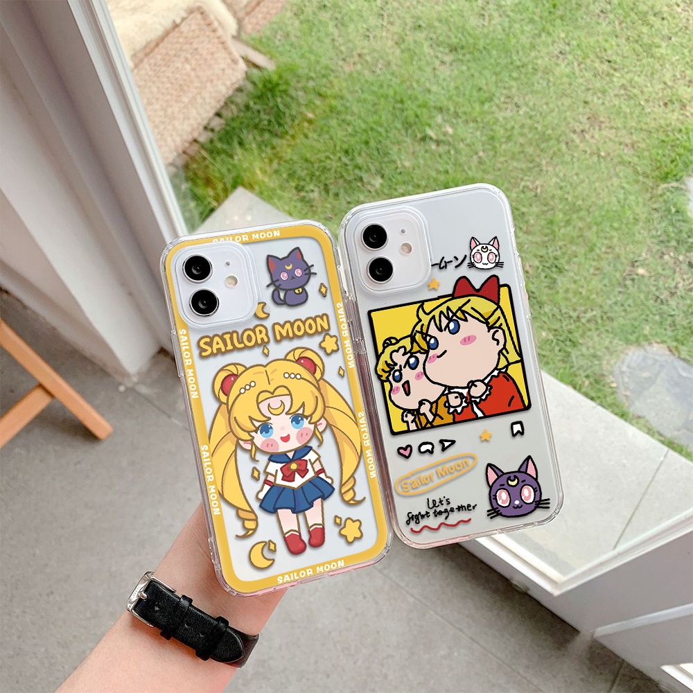 Ốp Điện Thoại Hình Thủy Thủ Mặt Trăng Cho Iphone 11 Pro Max 12 Pro Max 13 Pro Max Mini 6 7 8 6 7plus Se 2020 X Xs Xr 5 4