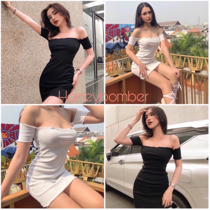 Freeshipváy trễ vai body