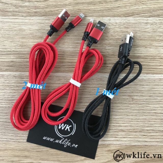 Cáp sạc HOCO X14, 1M Cho Iphone và Android