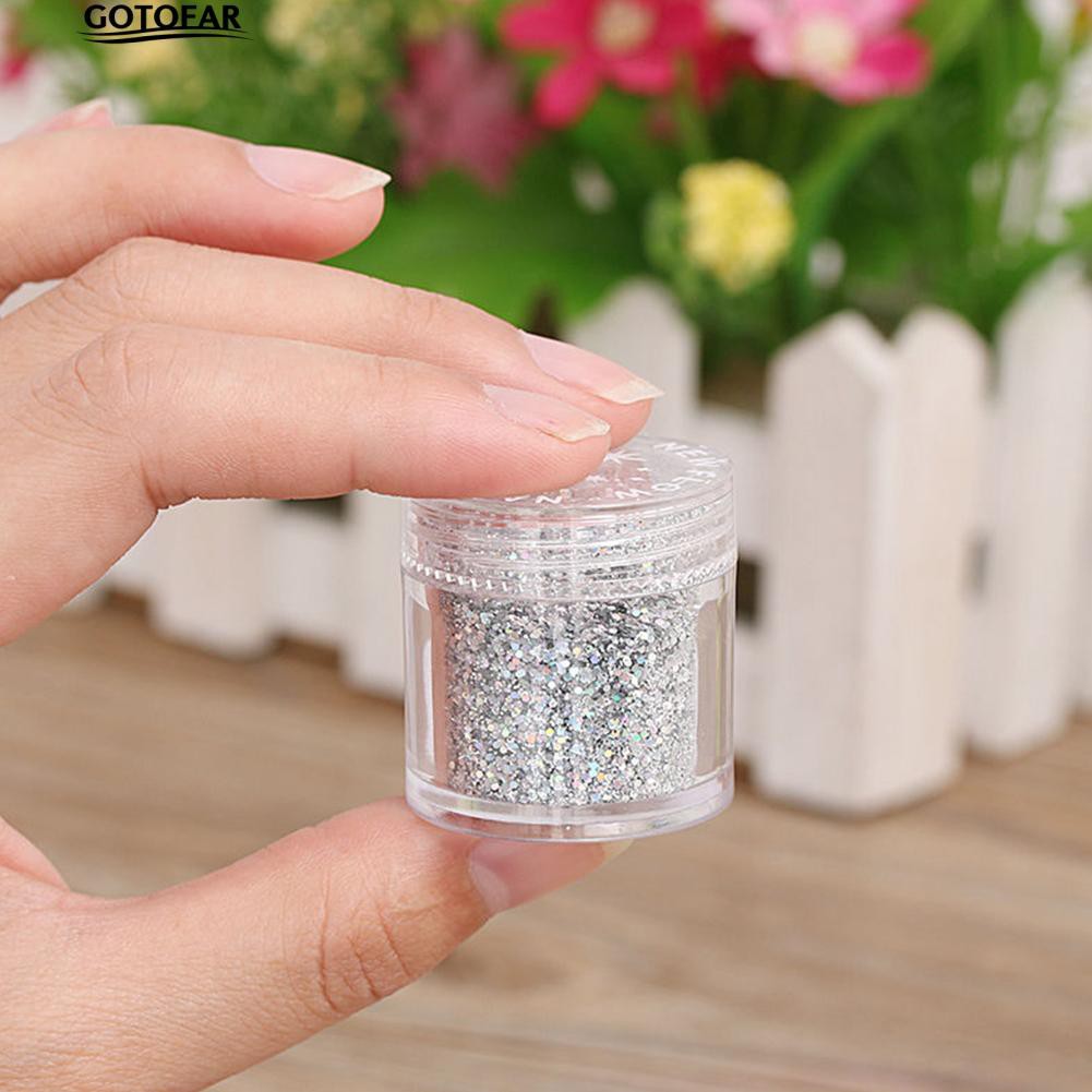 Hộp bột kim tuyến trang trí móng lấp lánh