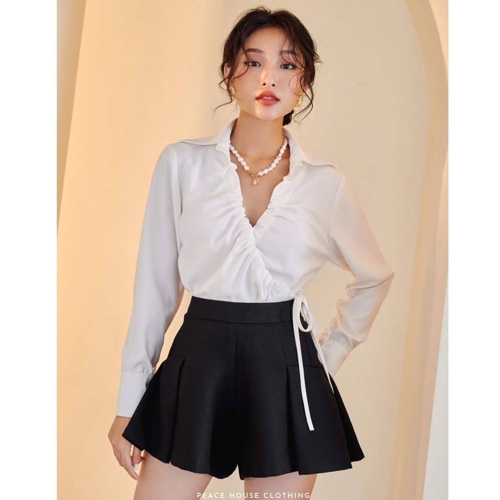 Quần short vải xòe T4 , Peace House Clothing