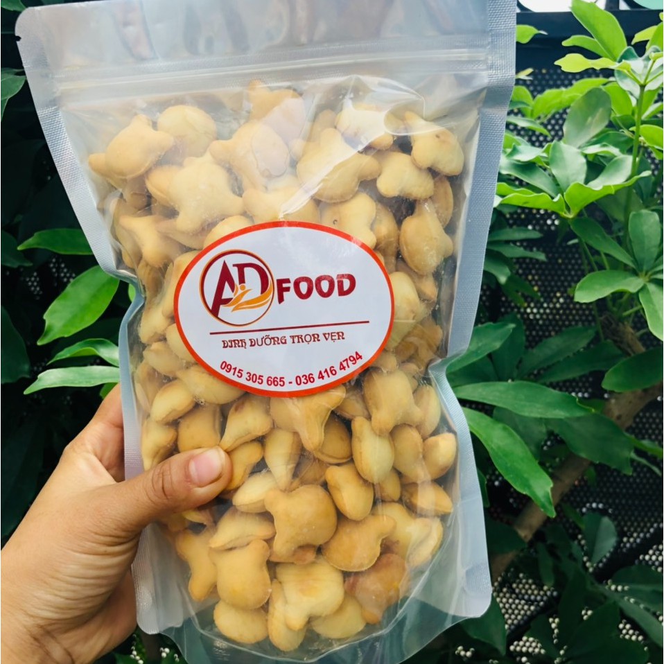 Bánh gấu nhân kem túi 500g