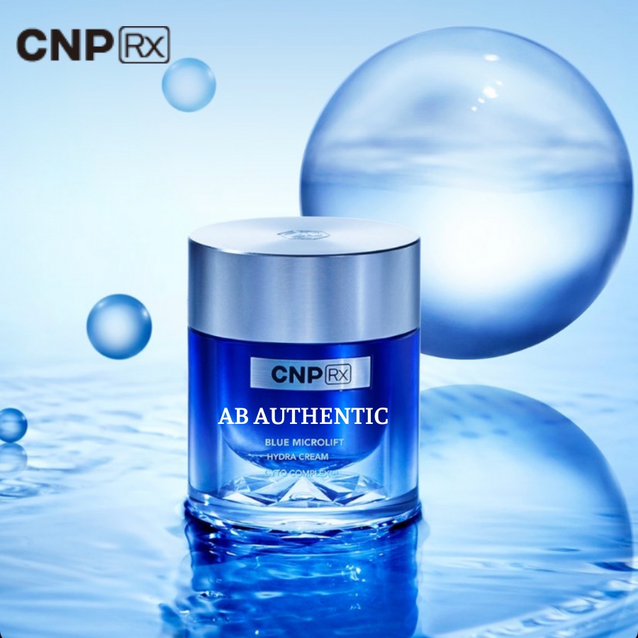 Gói sample kem dưỡng cấp nước, căng bóng da blue microlift hydra cnpcream - ảnh sản phẩm 6