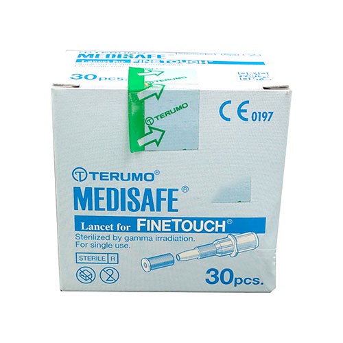 ✅ [COMBO 30 QUE + 30 KIM] Que Thử Đường Huyết Terumo Medisafe Fit, (Date Xa) VT0062