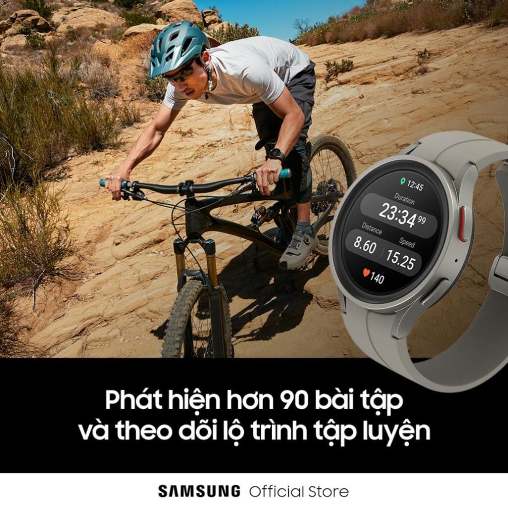 Đồng hồ thông minh Samsung Galaxy Watch 5 Pro Bluetooth SM-R920- Hàng Chính hãng