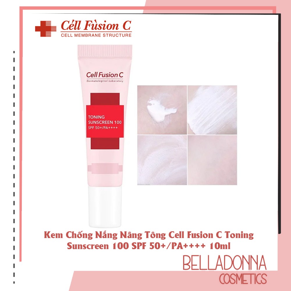 [2 Size] Kem Chống Nắng Nâng Tone Cell Fusion C Toning Sunscreen 100 SPF50+ PA++++