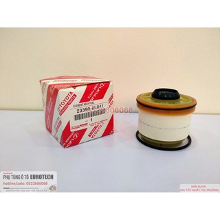 🥝  01 Lọc nhiên liệu 💟 lọc diesel 💟 Toyota Fortuner Hilux 2006 tới 2015 Mitsubishi Triton 2.5, Pajero sport 2.5