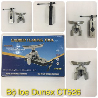 BỘ LOE ( LÃ) ỐNG  DUNNEX CT-526 ( kẹp tay điều chỉnh từ 6.35 tới 19.05)