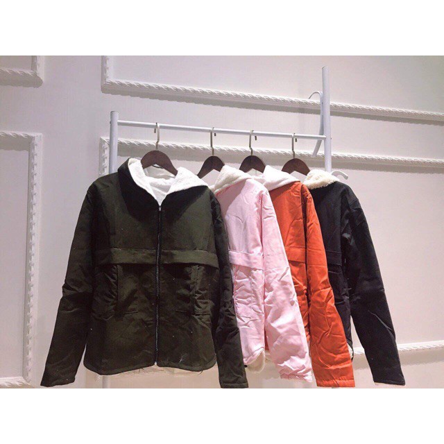 Hàng hoten siêu hót // Áo khoác kaki trơn lót lông cực ấm -HS | BigBuy360 - bigbuy360.vn