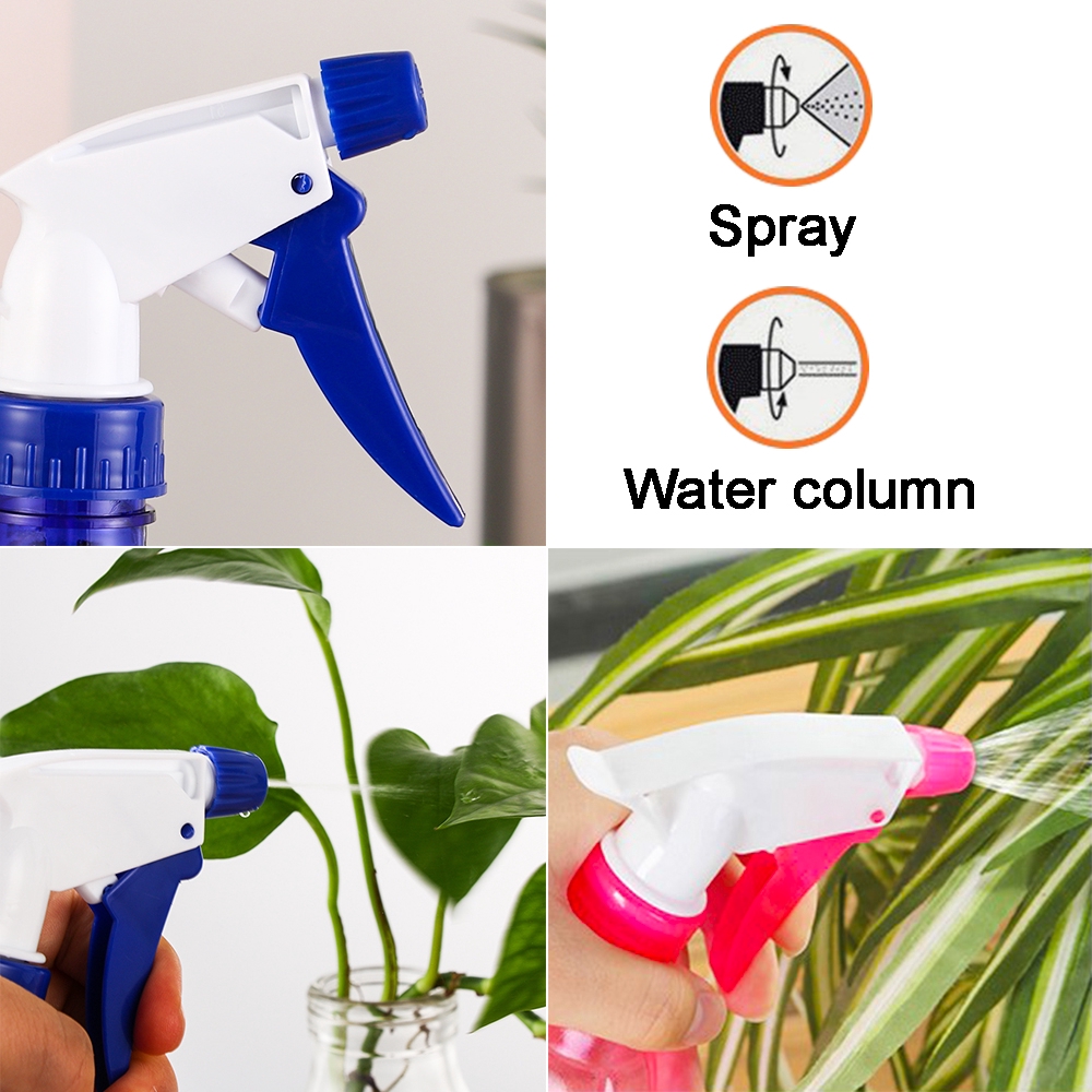 Bình nhựa 500ml/250ml xịt nước tưới cây chuyên dụng nhiều màu tùy chọn