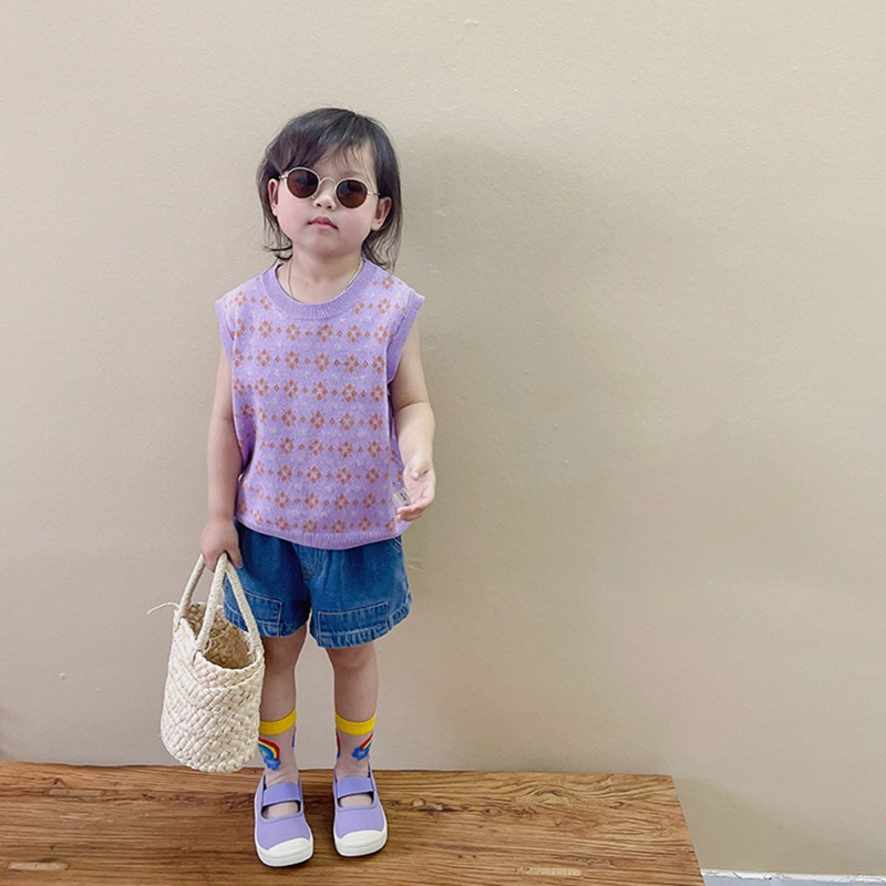 Set 3 Đôi Vớ Ren Siêu Mỏng Họa Tiết Hoạt Hình Thời Trang Mùa Hè Cho Bé Gái