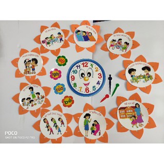 Bộ hoạt động một ngày của bé