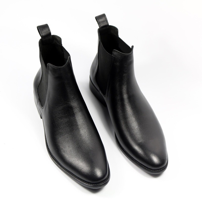 Giày chelsea boot nam da mờ