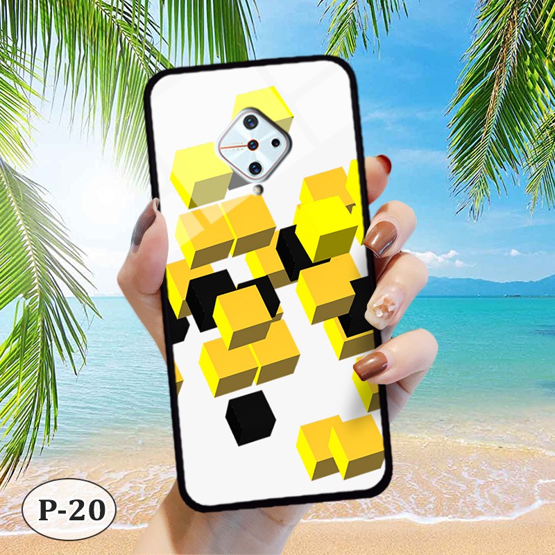 Ốp lưng kính Vivo S1 Pro- hình 3D