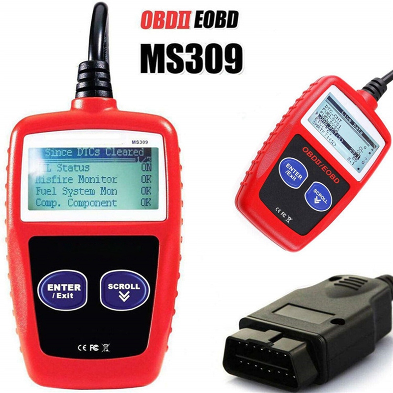 Thiết Bị Quét Chuẩn Đoán Lỗi Động Cơ Xe Hơi Ms309 Obd2 Obdii Uk