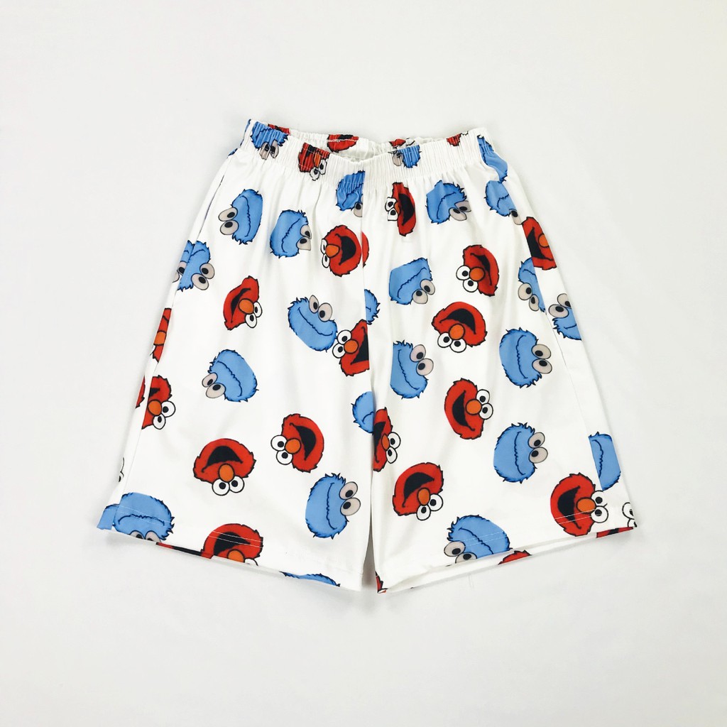 Quần Short Thú Unisex gấu Kaws MS01- Design by Lapi VN Nam Nữ Đều Mặc Được