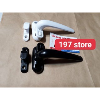 Tay Gù Tay Gạt Cửa Sổ Nhôm hệ kèm đầy đủ phụ kiên
