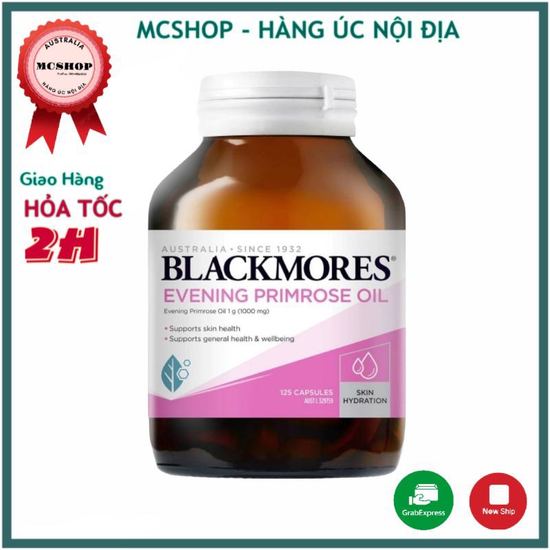 Tinh Dầu Hoa Anh Thảo Úc Evening Primrose oil Blackmores 125/190 viên