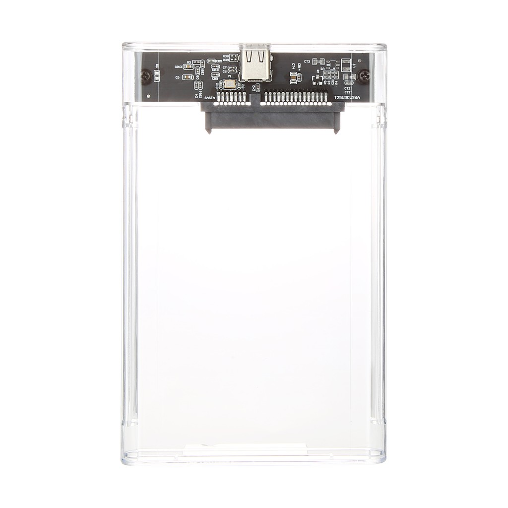 Vỏ Ổ Cứng Ngoài 2.5 Inch Usb 3.1 Type-C Trong Suốt | BigBuy360 - bigbuy360.vn