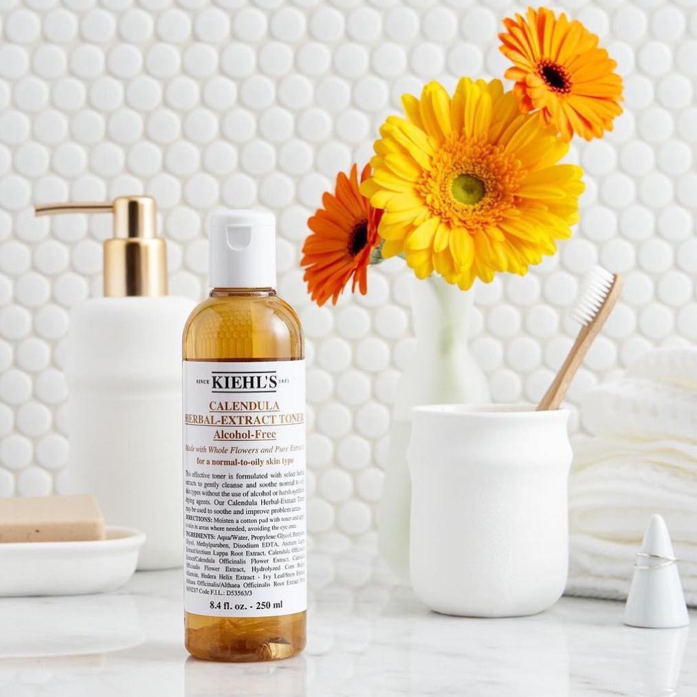 Toner Hoa Cúc Kiehl's Calendula Herbal Extract Alcohol-Free Toner 250ml_500ml