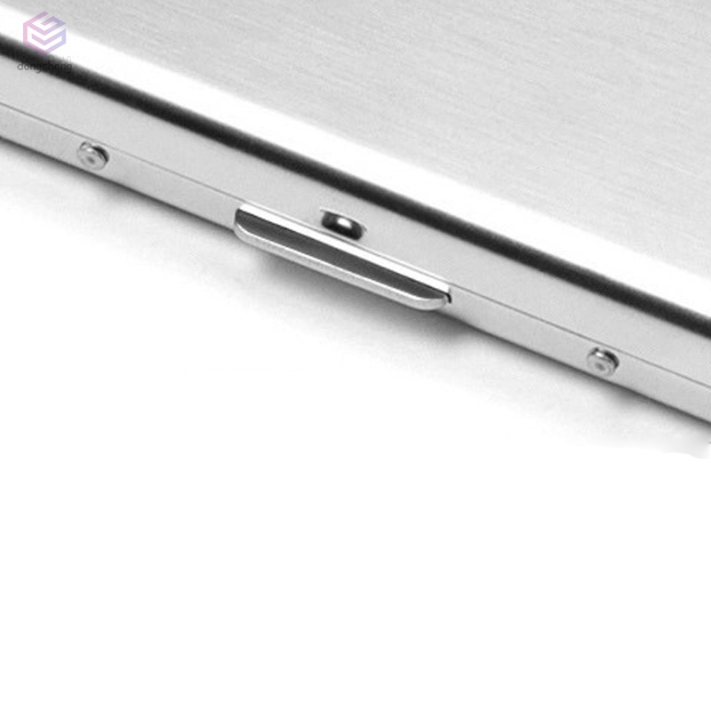 Ví Đựng Thẻ 6 Ngăn Bằng Thép Không Gỉ An Toàn Không Tiếp Xúc RFID