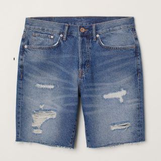 Quần short jean rách H&M chính hãng