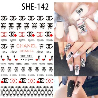 Sticker Trang Trí Móng - Logo Thương Hiệu Mới