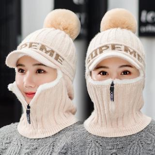 Korean style winter warm woolen hat for women