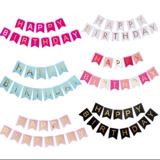 Dây Chữ Happy Birthday Giấy