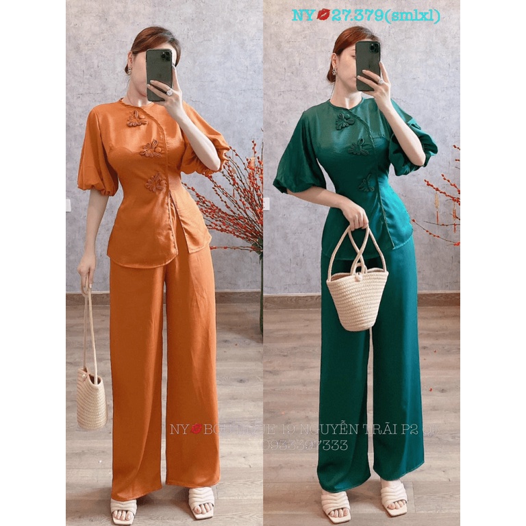 SÉT TUYẾT NHUNG SÉT ĐỒ GỌN GÀNG KÍN ĐÁO LẠI SANG TRỌNG CHỊ EM THA HỒ DIỆN ĐI DẠO PHỐ HAY HẸN HÒ CUỐI TUẦN CÙNG GIA ĐÌNH