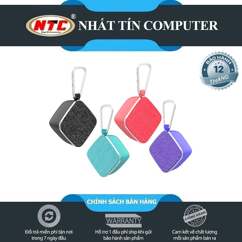 Loa bluetooth mini OneDer V15 siêu nhỏ - kèm móc khóa (Nhiều màu) Bảo hành 12 tháng