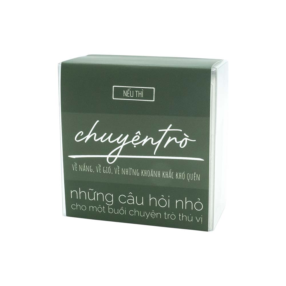 Bộ 64 Câu Hỏi Chuyện Trò "Nếu Thì"