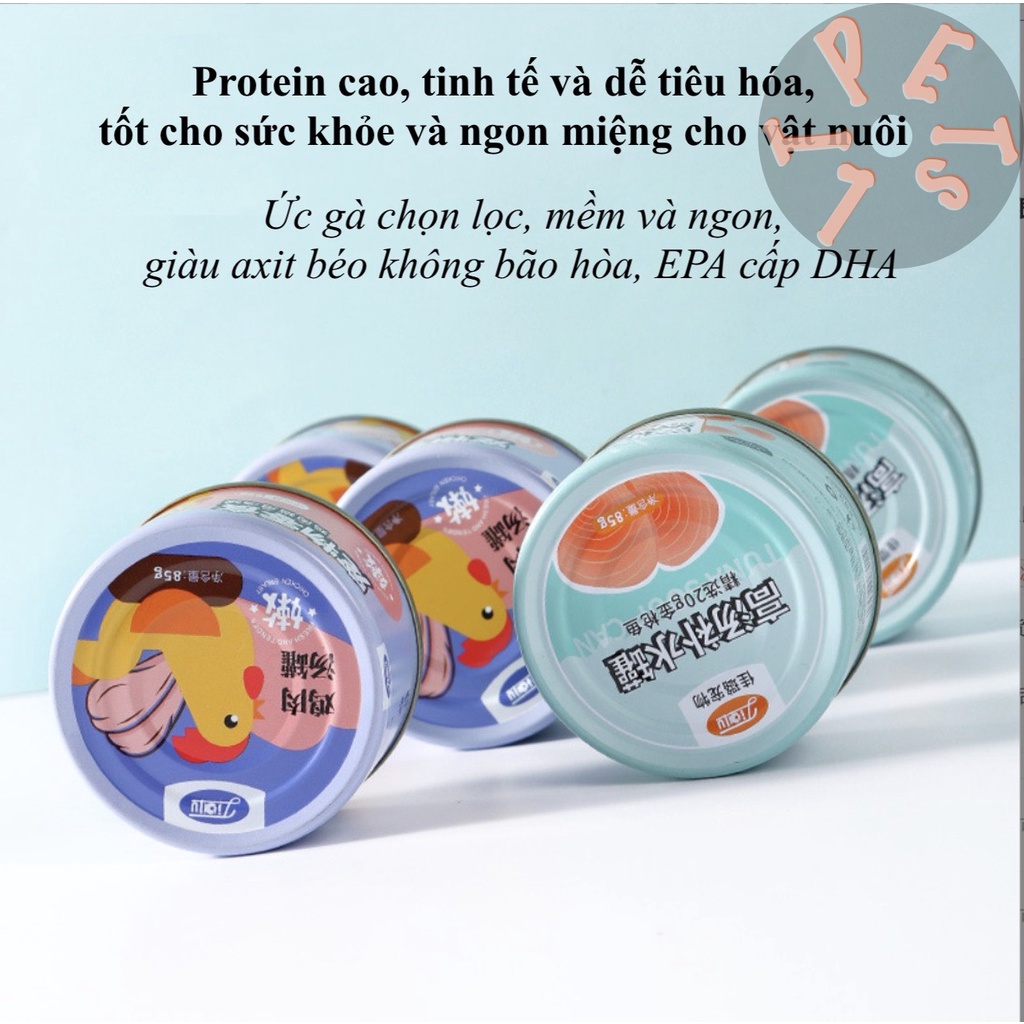 Súp thịt gà xé Curly hộp 80gr