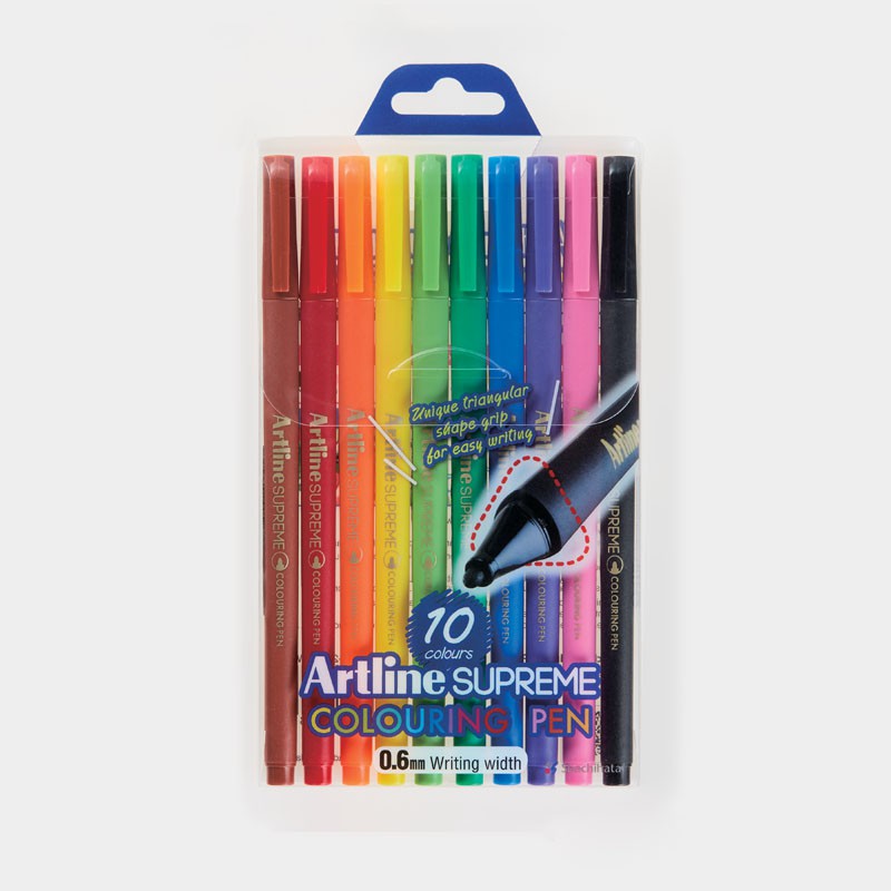 Bộ bút tô màu Supreme Artline 10 cây