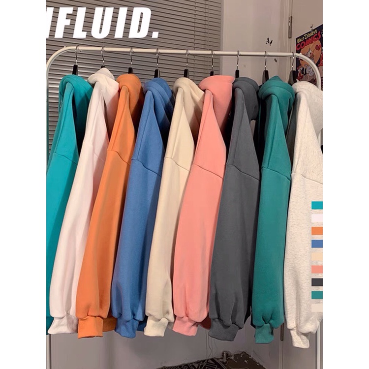 Áo hoodie nam nữ dày form rộng có mũ hàn quốc giá rẻ ARE U DOU ME ? H03 | BigBuy360 - bigbuy360.vn