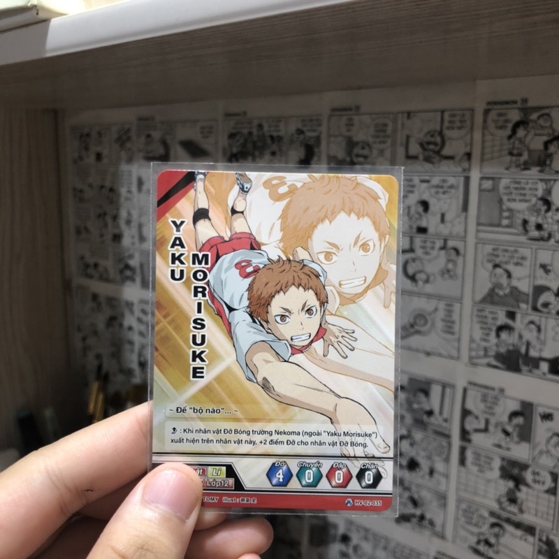 Pass card game haikyuu phiê bản việt