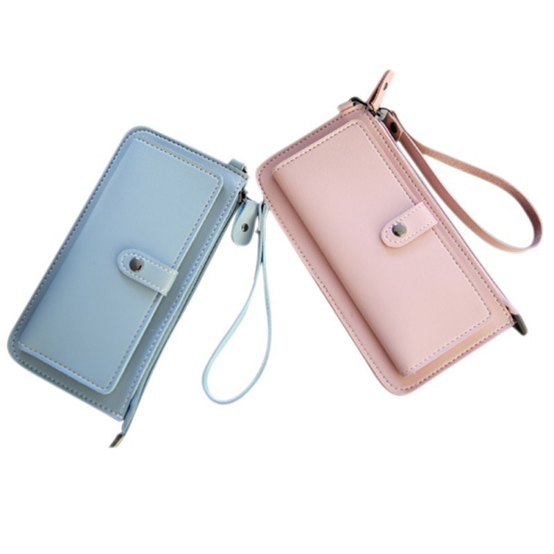 Ví tiền da PU dáng dài thời trang và thanh lịch cho nữ | BigBuy360 - bigbuy360.vn